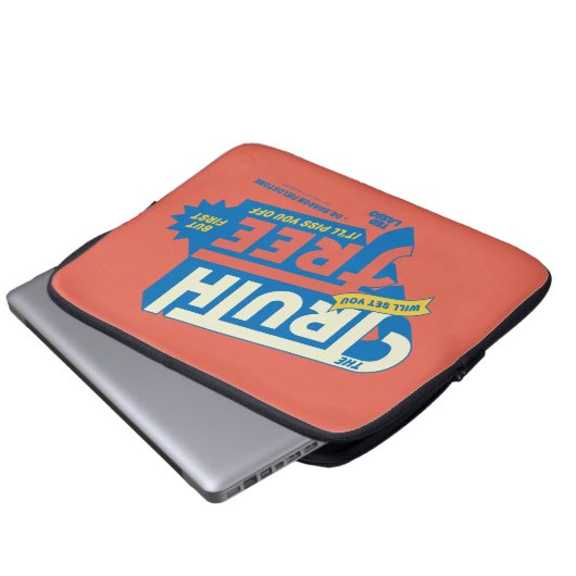 Ted Lasso | Die Wahrheit wird Sie frei Set Laptopschutzhülle (Vorne Knopf)