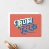 Ted Lasso | Die Wahrheit wird Sie frei Set Mitteilungskarte (Vorderseite/Rückseite Beispiel)