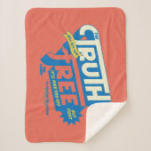 Ted Lasso | Die Wahrheit wird Sie frei Set Sherpadecke (Vorderseite)