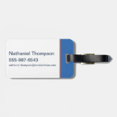 Ted Lasso | Don't You Dare Settle For Fine Gepäckanhänger (Rückseite horizontal)