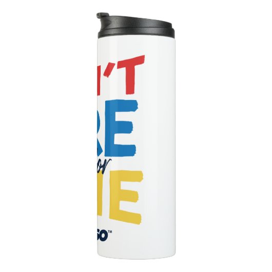 Ted Lasso | Don't You Dare Settle For Fine Thermosbecher (Nach rechts gedreht)