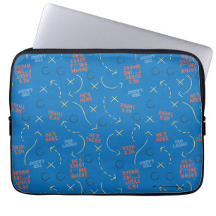 Ted Lasso Er ist hier, er ist dort, wo Playbook Laptopschutzhülle
