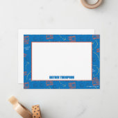 Ted Lasso | Er ist hier, er ist dort, wo Playbook  Mitteilungskarte (Vorderseite/Rückseite Beispiel)