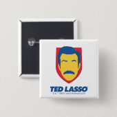 Ted Lasso | Face Icon Button (Vorne & Hinten)