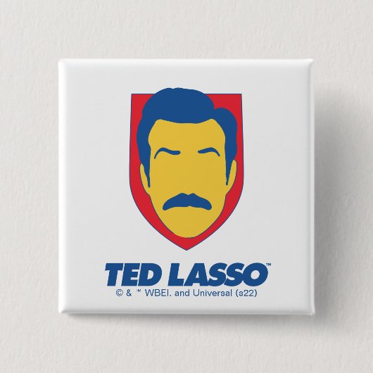 Ted Lasso | Face Icon Button (Vorderseite)
