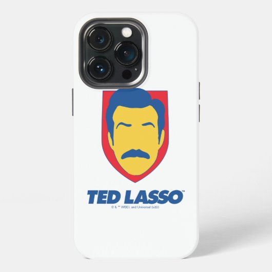 Ted Lasso | Face Icon iPhone Hülle (Hinten)