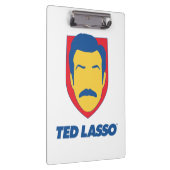 Ted Lasso | Face Icon Klemmbrett (Rechts)