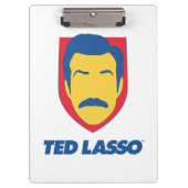 Ted Lasso | Face Icon Klemmbrett (Vorderseite)