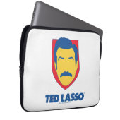 Ted Lasso | Face Icon Laptopschutzhülle (Vorne Rechts)