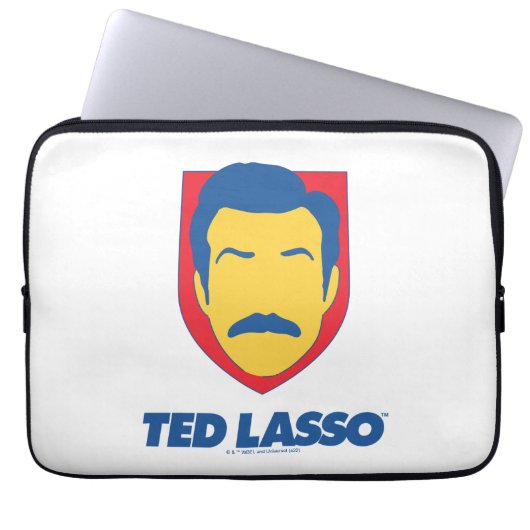 Ted Lasso | Face Icon Laptopschutzhülle (Vorderseite)