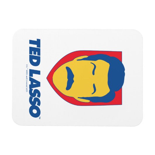 Ted Lasso | Face Icon Magnet (Horizontal)