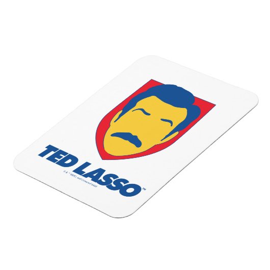 Ted Lasso | Face Icon Magnet (Linke Seite)