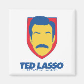 Ted Lasso | Face Icon Magnet (Vorne)