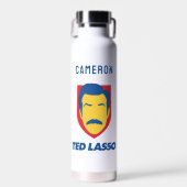 Ted Lasso | Face Icon | Name hinzufügen Trinkflasche (Vorne)