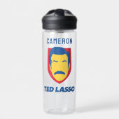 Ted Lasso | Face Icon | Name hinzufügen Trinkflasche (Vorderseite)