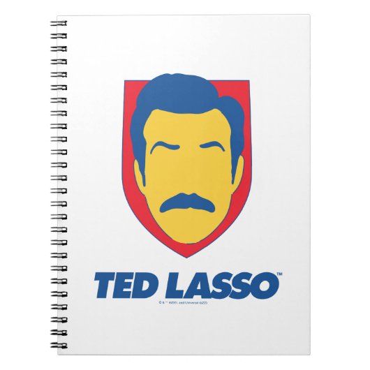 Ted Lasso | Face Icon Notizblock (Vorderseite)