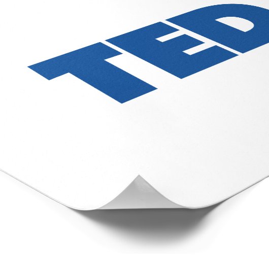 Ted Lasso | Face Icon Poster (Ecke)