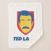 Ted Lasso | Face Icon Sherpadecke (Vorderseite)