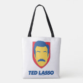 Ted Lasso | Face Icon Tasche (Rückseite)