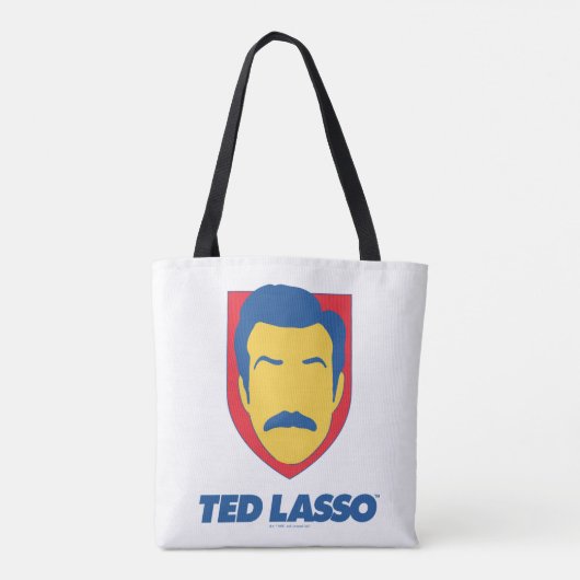 Ted Lasso | Face Icon Tasche (Rückseite)