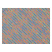 Ted Lasso | Fútbol ist Lebensstreifenmuster Tischdecke (Vorderseite (Horizontal))