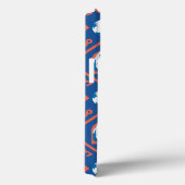 Ted Lasso | Gesichts- und Kugelmuster Case-Mate iPhone Hülle (Rückseite / Rechts)