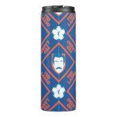 Ted Lasso | Gesichts- und Kugelmuster Thermosbecher (Rückseite)