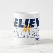 Ted Lasso | Glauben an Glauben Jumbo-Tasse (Vorderseite)