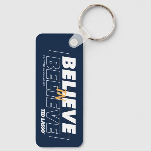 Ted Lasso | Glauben an Glauben Schlüsselanhänger (Rückseite)