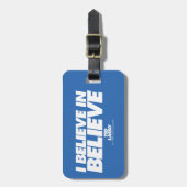 Ted Lasso | I Believe in Believe Gepäckanhänger (Vorderseite vertikal)