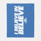 Ted Lasso | Ich glaube an glauben Fleecedecke (Vorderseite)