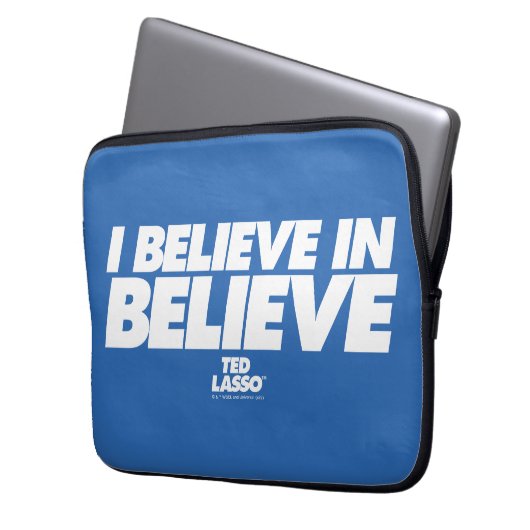 Ted Lasso | Ich glaube an glauben Laptopschutzhülle (Vorderseite Links)