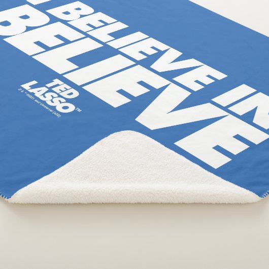 Ted Lasso | Ich glaube an glauben Sherpadecke (3/4)