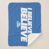 Ted Lasso | Ich glaube an glauben Sherpadecke (Vorderseite)