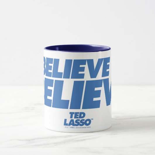 Ted Lasso | Ich glaube an glauben Tasse (Zentrum)
