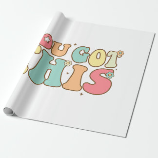 Ted Lasso ist ein Goldfish-Kollegium für Kurzschlä Geschenkpapier