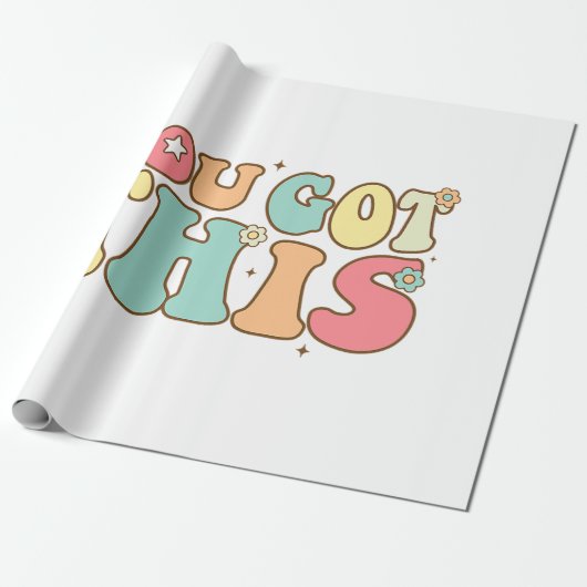 Ted Lasso ist ein Goldfish-Kollegium für Kurzschlä Geschenkpapier (Ungerollt)