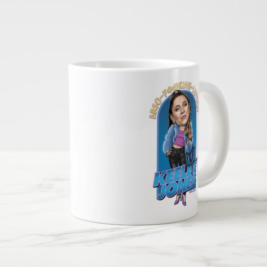 Ted Lasso | Keeley Jones Bobblehead Jumbo-Tasse (Vorderseite Rechts)