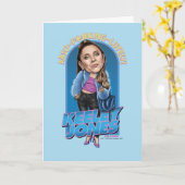 Ted Lasso | Keeley Jones Bobblehead Karte (Gelbe Blume)