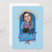 Ted Lasso | Keeley Jones Bobblehead Mitteilungskarte (Vorne/Hinten)