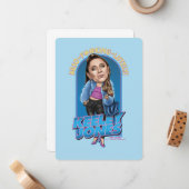 Ted Lasso | Keeley Jones Bobblehead Mitteilungskarte (Vorderseite/Rückseite Beispiel)