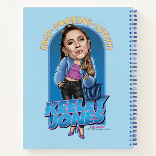 Ted Lasso | Keeley Jones Bobblehead Notizblock (Rückseite)