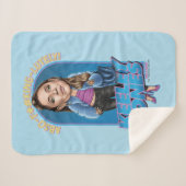 Ted Lasso | Keeley Jones Bobblehead Sherpadecke (Vorderseite (Horizontal))