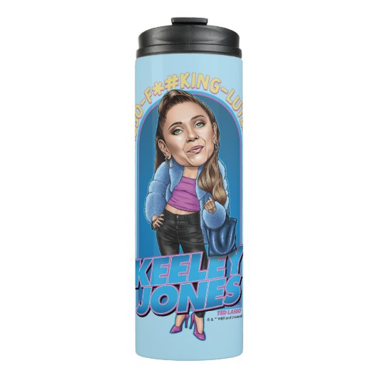 Ted Lasso | Keeley Jones Bobblehead Thermosbecher (Vorderseite)