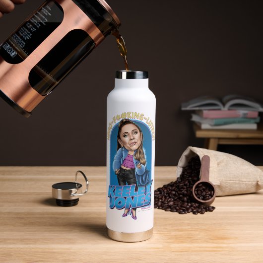 Ted Lasso | Keeley Jones Bobblehead Trinkflasche (Kaffee)