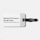 Ted Lasso | Lasso Bobblehead Gepäckanhänger (Rückseite horizontal)