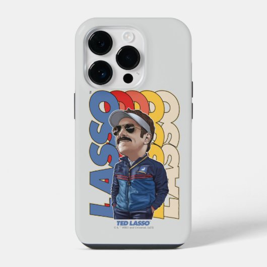 Ted Lasso | Lasso Bobblehead iPhone Hülle (Rückseite)