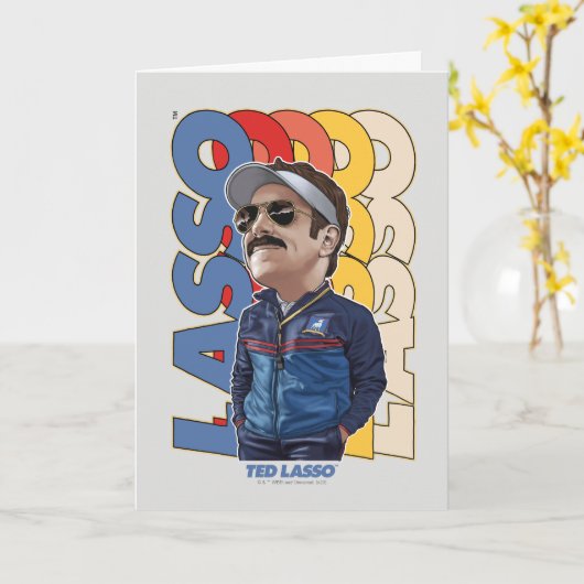 Ted Lasso | Lasso Bobblehead Karte (Gelbe Blume)