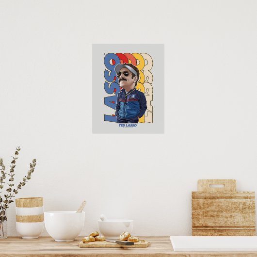 Ted Lasso | Lasso Bobblehead Poster (Küche)