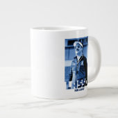 Ted Lasso | Lasso Foto Portrait Graphic Jumbo-Tasse (Vorderseite Rechts)
